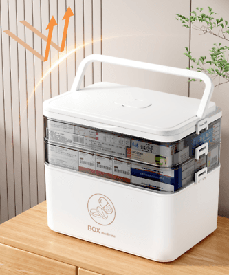 Transform Your First Aid with this 3-Tier Medicine Box - image 5