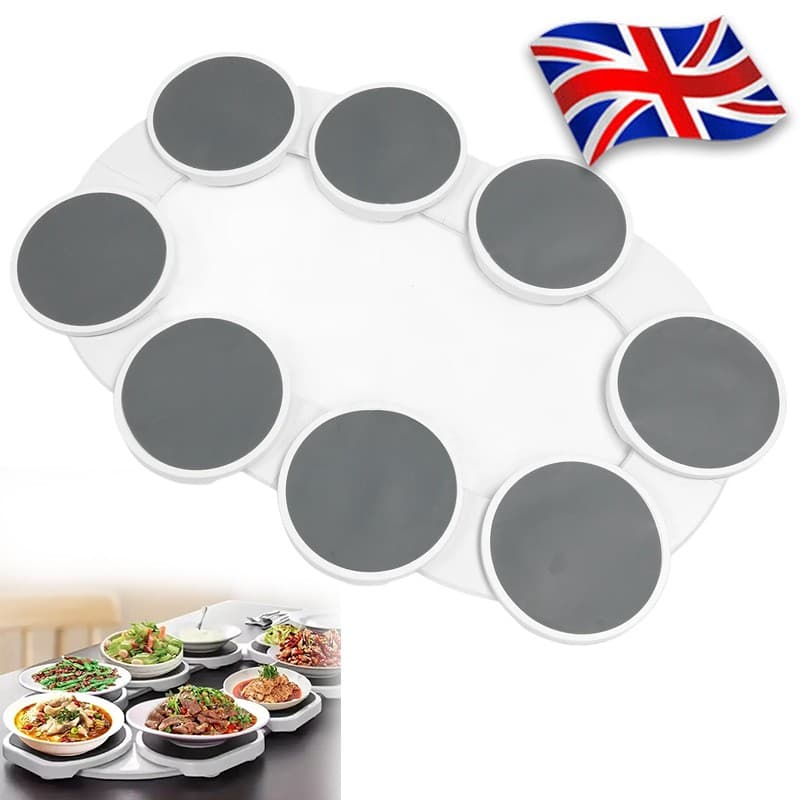 Transform Your Dining with this 360° Rotating Serving Tray - ASB