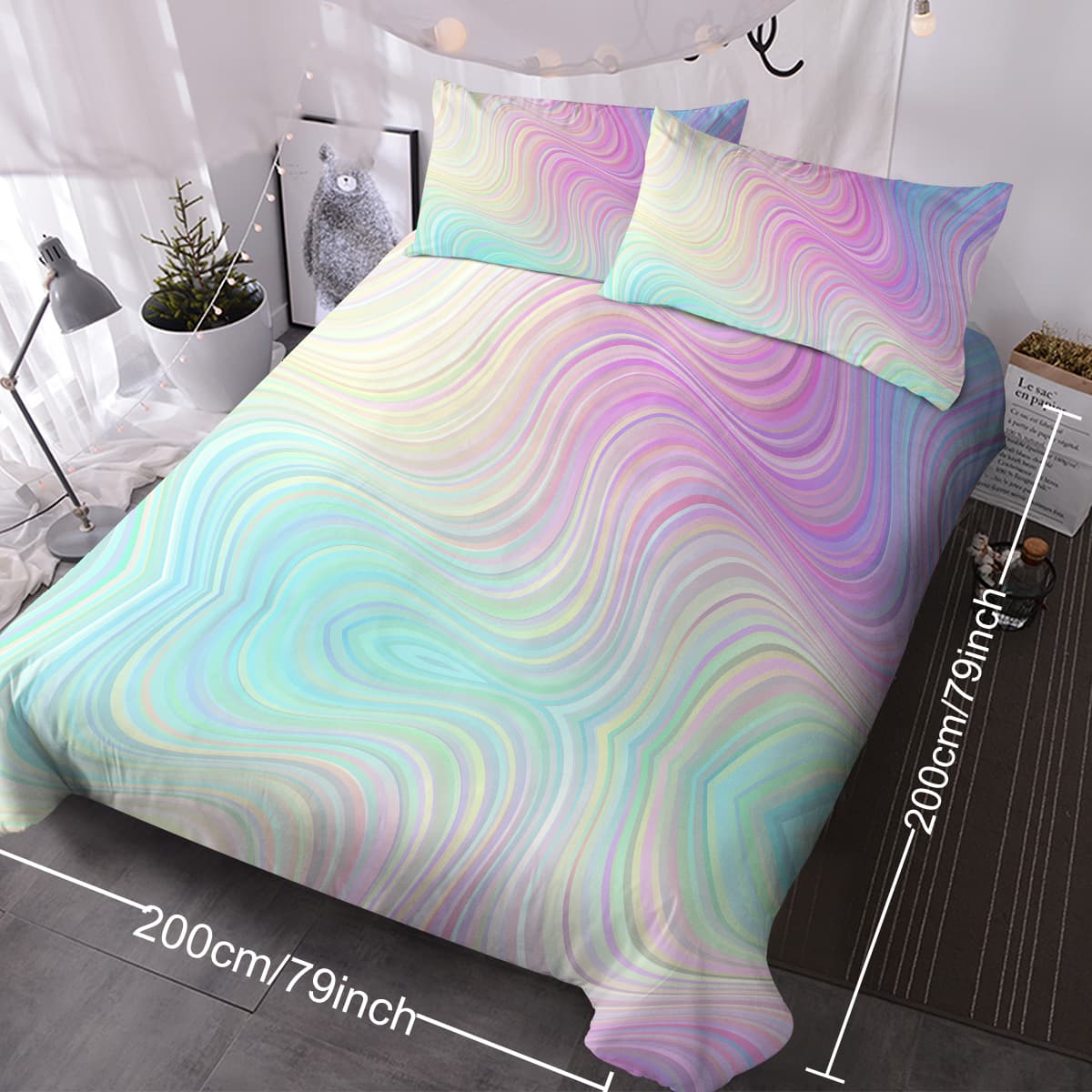 Ultra-Soft Brushed Microfibre Bedding Set