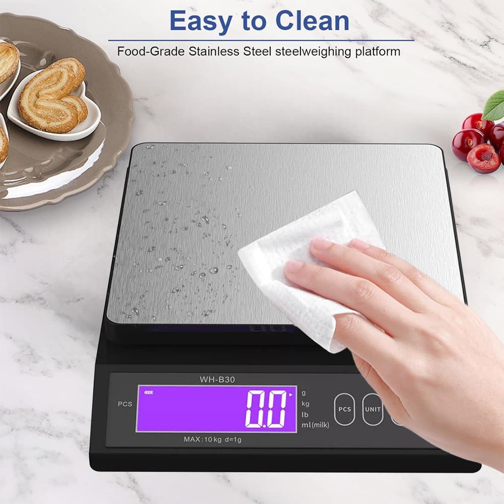 Effortless Baking with Waterproof 10kg Digital Kitchen Scales - image 2