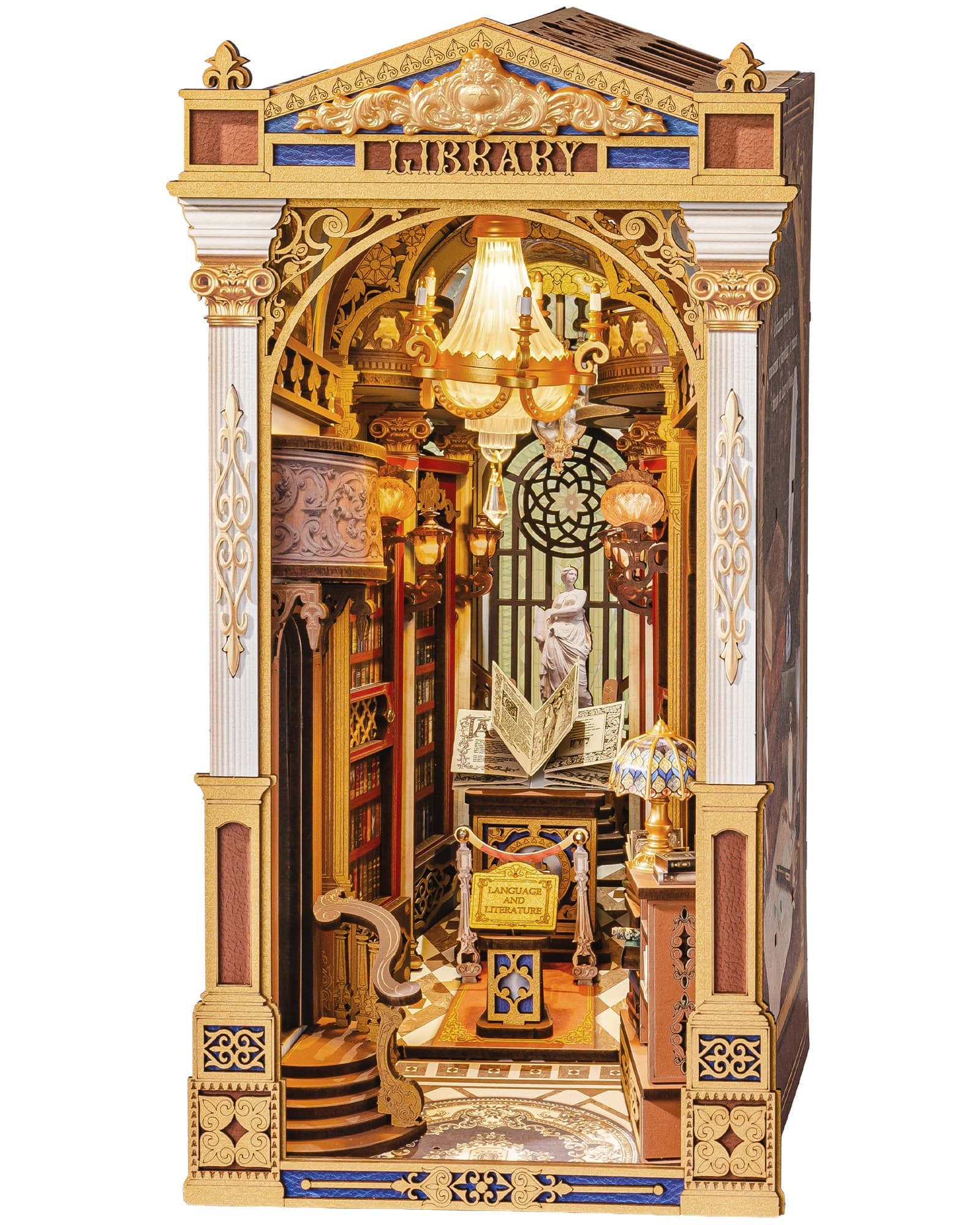 Transform Your Bookshelf with the Library of Wonders Book Nook - image 8