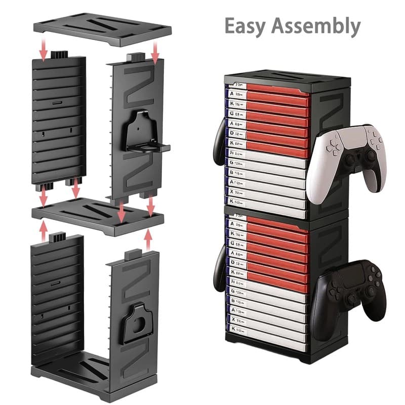 Organise Your Gaming Setup with this 24-Disc Storage Tower - image 11