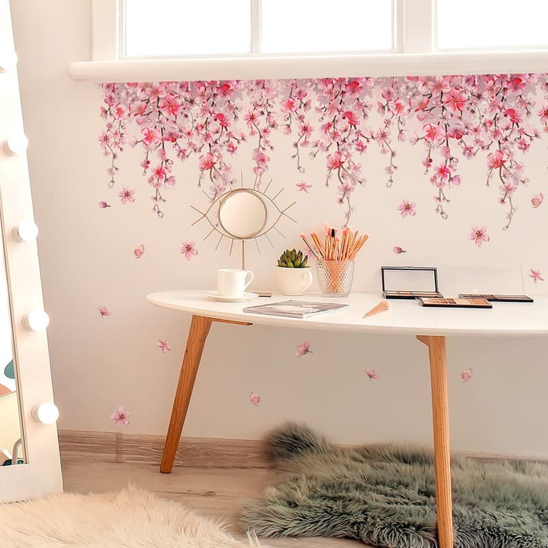 Transform Your Space with Self-Adhesive Floral Wall Stickers - image 7