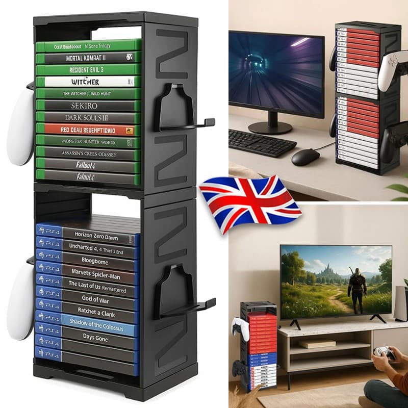 Organise Your Gaming Setup with this 24-Disc Storage Tower - image 5
