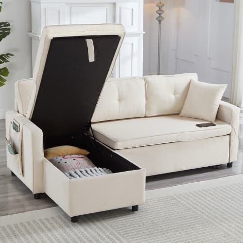 Transform Your Space with a 3-in-1 Reversible Sleeper Sofa - image 2