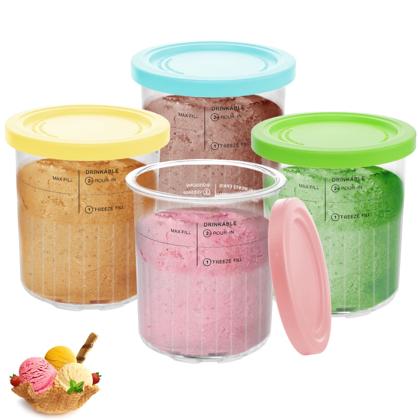 Unlock Endless Flavours with Extra Creami Deluxe Tubs