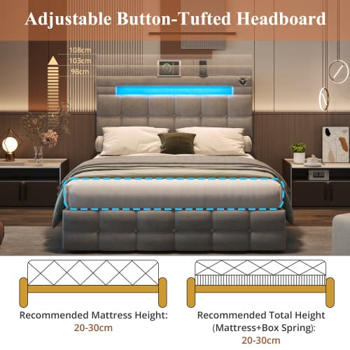 Transform Your Bedroom with Smart Storage & Ambient Lighting - image 17