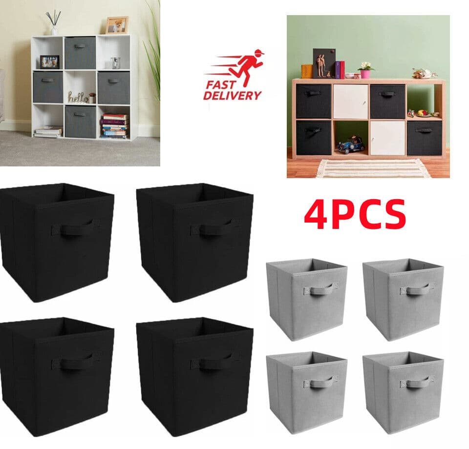 Versatile & Collapsible Fabric Storage Boxes - image 15