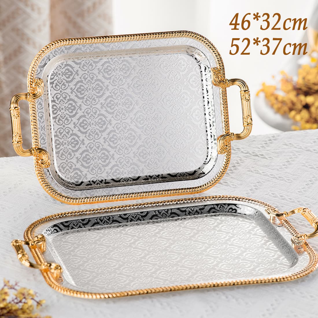 Transform Your Hosting with This Elegant Gold Tray Set - image 11