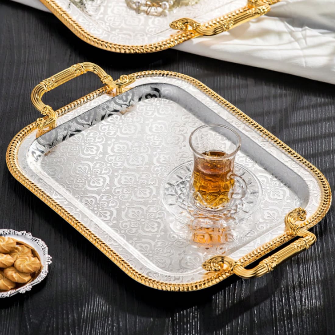 Transform Your Hosting with This Elegant Gold Tray Set - image 13
