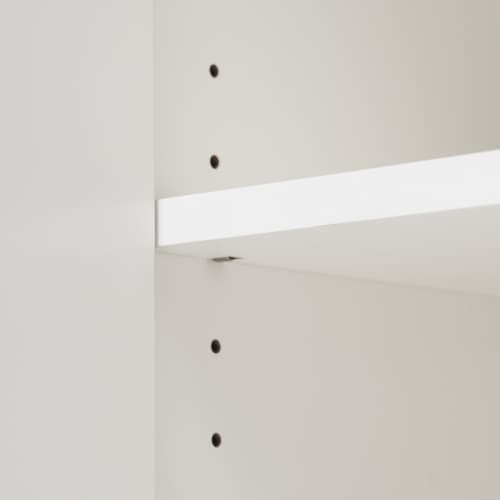 Modern Cream White Sideboard with Arched Drawer Fronts - image 22