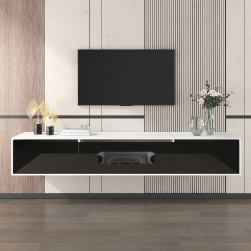 High Gloss TV Unit with Colour-Changing LED Lighting - image 7