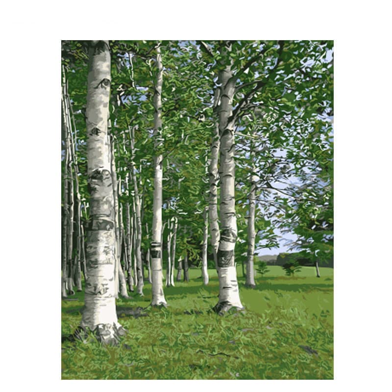 Paint Your Own Four Seasons Tree on Canvas - image 15