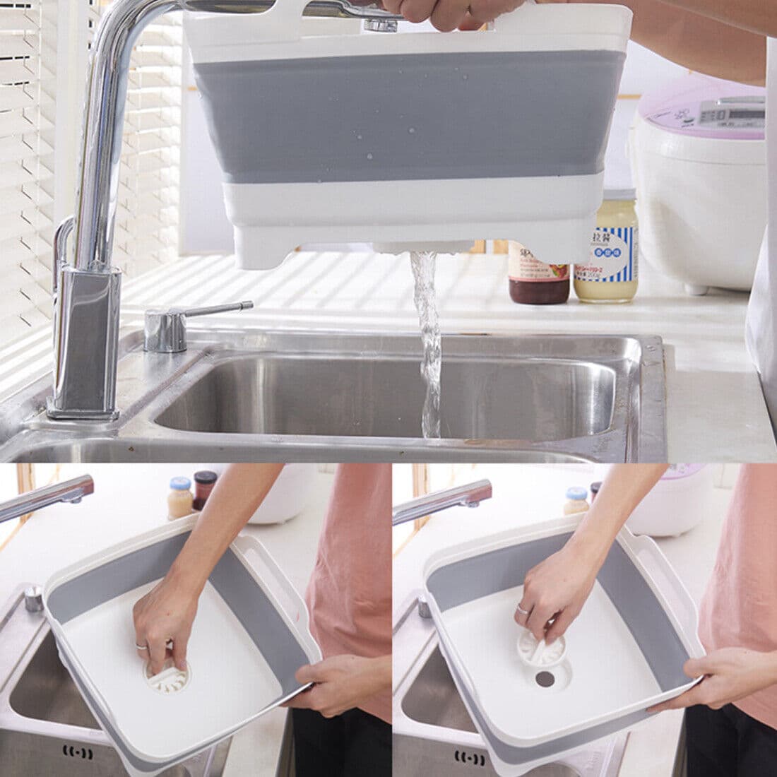 Foldable Washing Up Bowl — Collapses Flat for Easy Storage - image 15