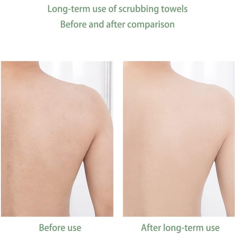 Two-Sided Back Scrubber Cloths for Deep Exfoliation - image 20