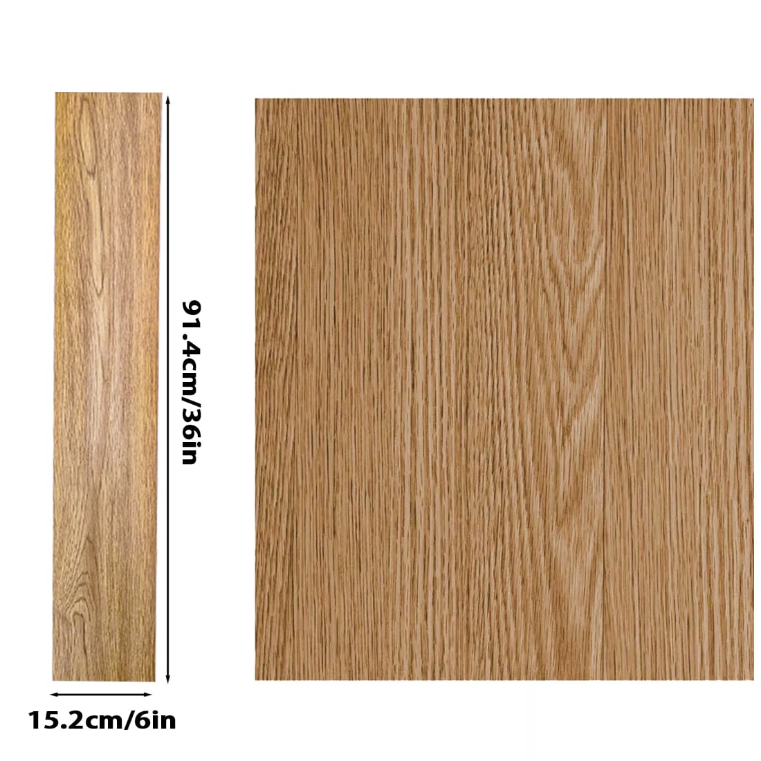 Peel and Stick Vinyl Flooring with Realistic Wood Effect - image 7