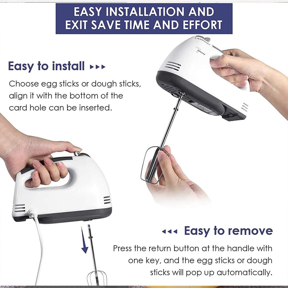 Effortless Baking: 7-Speed Electric Stand Mixer & 2L Bowl - image 3