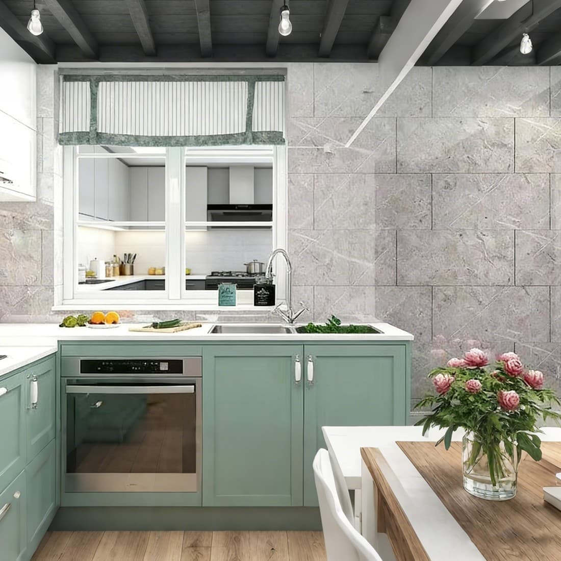 Transform Your Space with Self-Adhesive Marble Wall Tiles - image 5