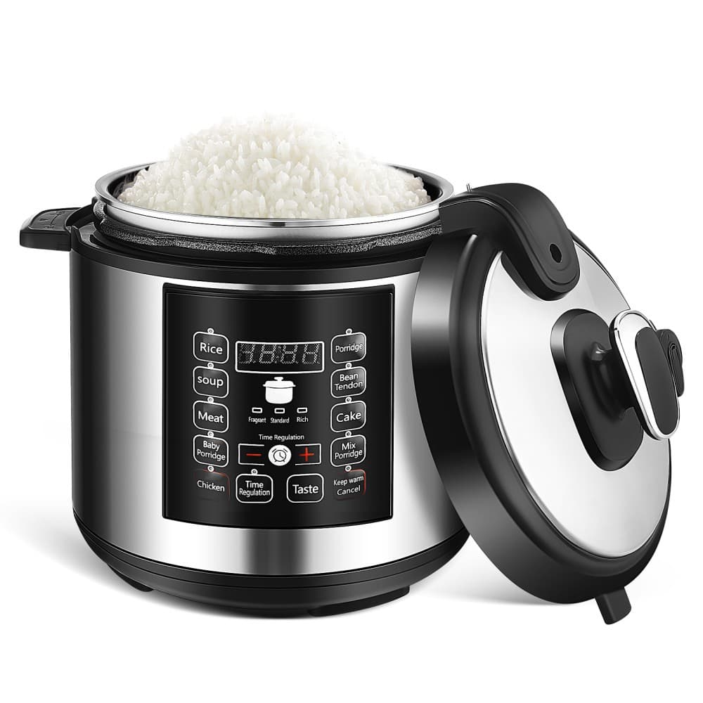 Transform Mealtime with the 6L 10-in-1 Electric Pressure Cooker - Default
