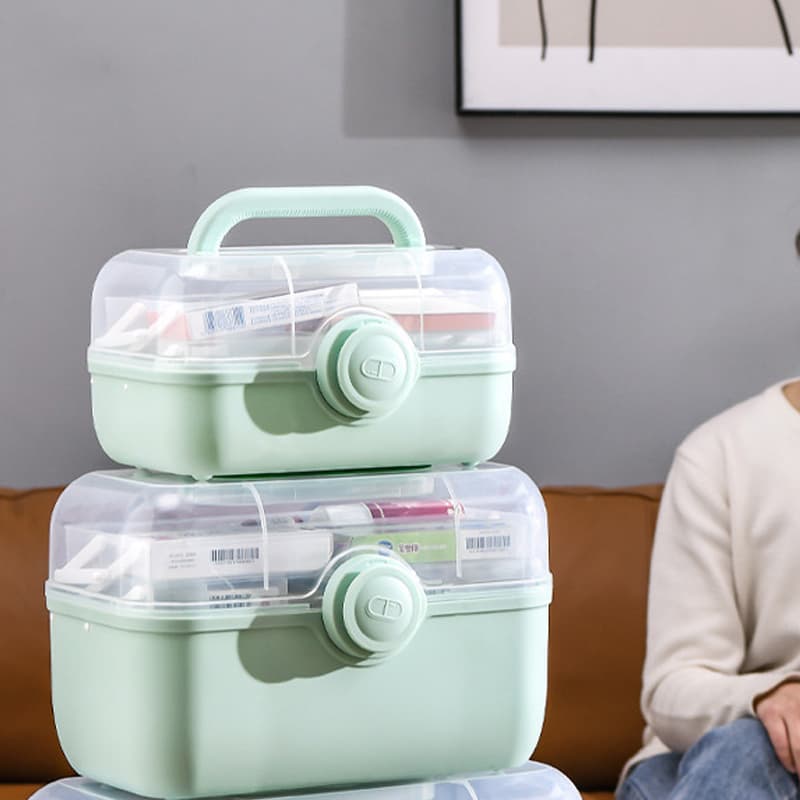 Portable First Aid and Medicine Storage Box - image 3