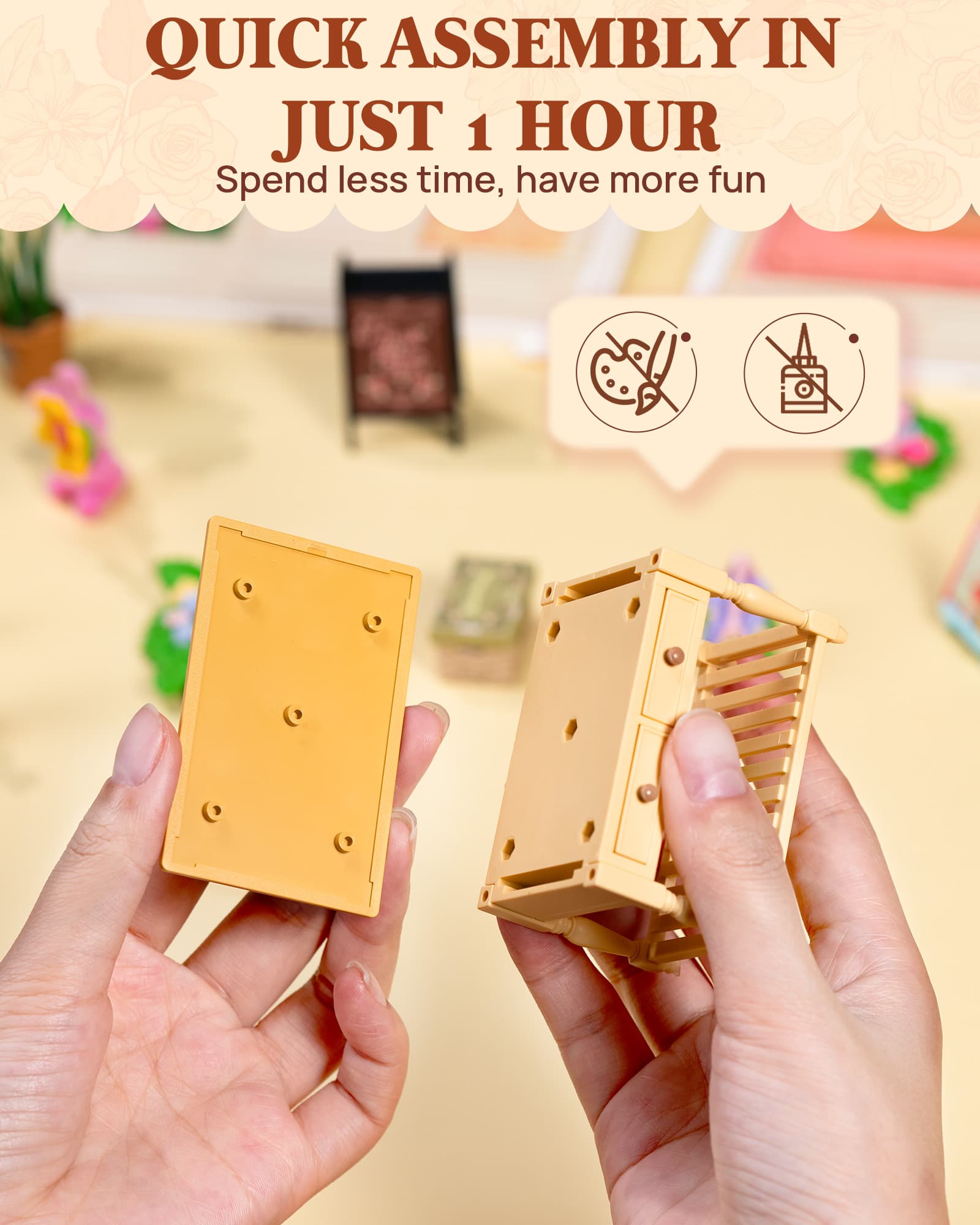 Build Your Own Radiant Fresh Flower Shop Miniature - image 5