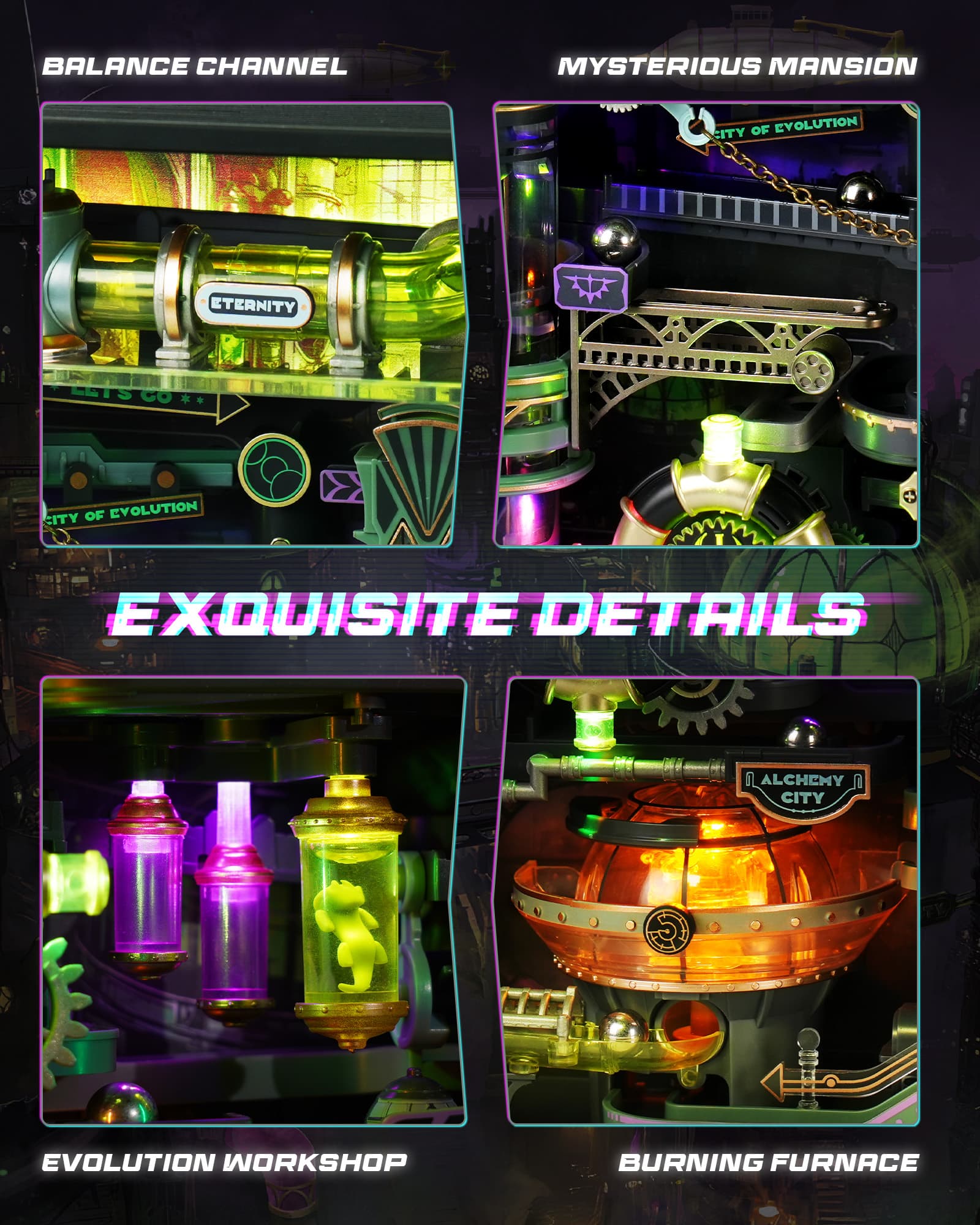 Build a Glowing Cyberpunk Pinball City on Your Desk - image 9