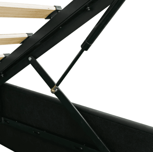 Smart King Size Ottoman Bed with LEDs, USB & Hydraulic Storage - image 7