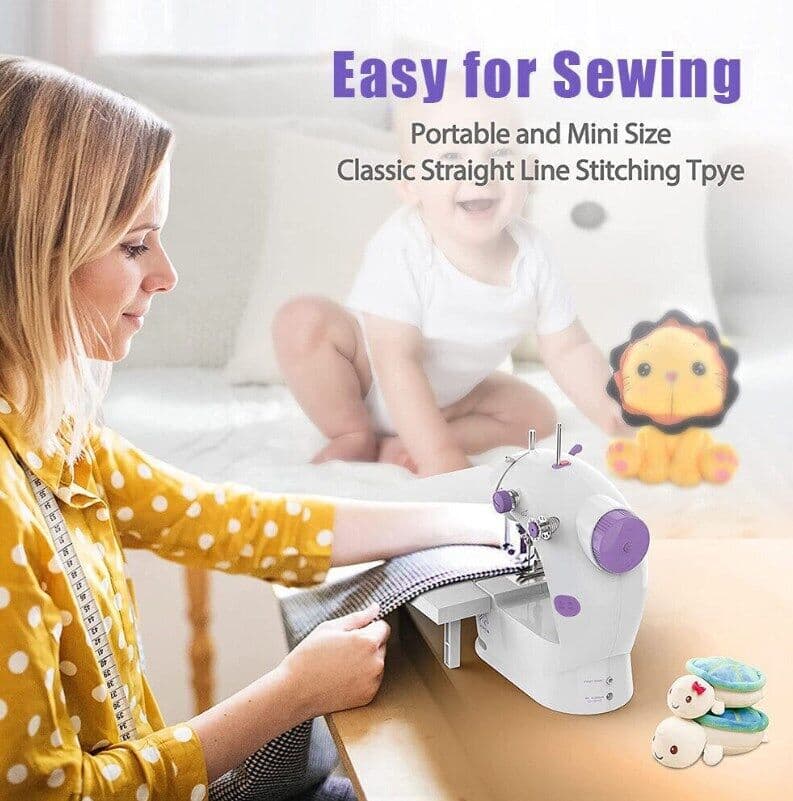 Transform Your Fabrics with this Portable Mini Sewing Machine - image 5
