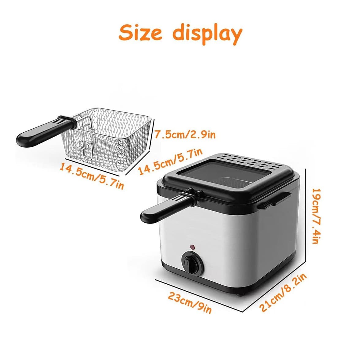 Transform Your Meals with this 2.5L Compact Deep Fat Fryer - image 6