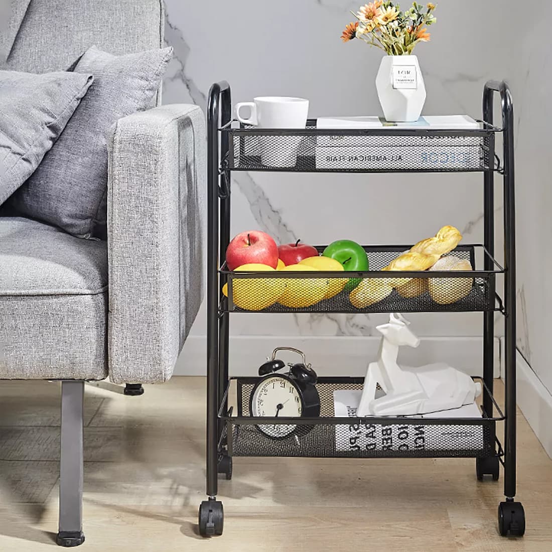 Modern Outdoor Egg Rocking Chair with Thick Cushion - image 7