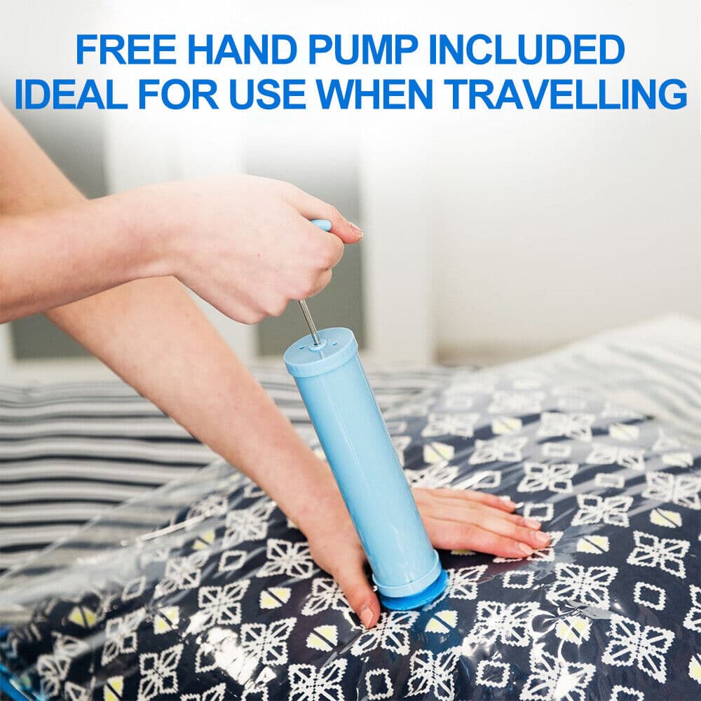 Reusable Vacuum Storage Bags for Clothes & Bedding - image 4