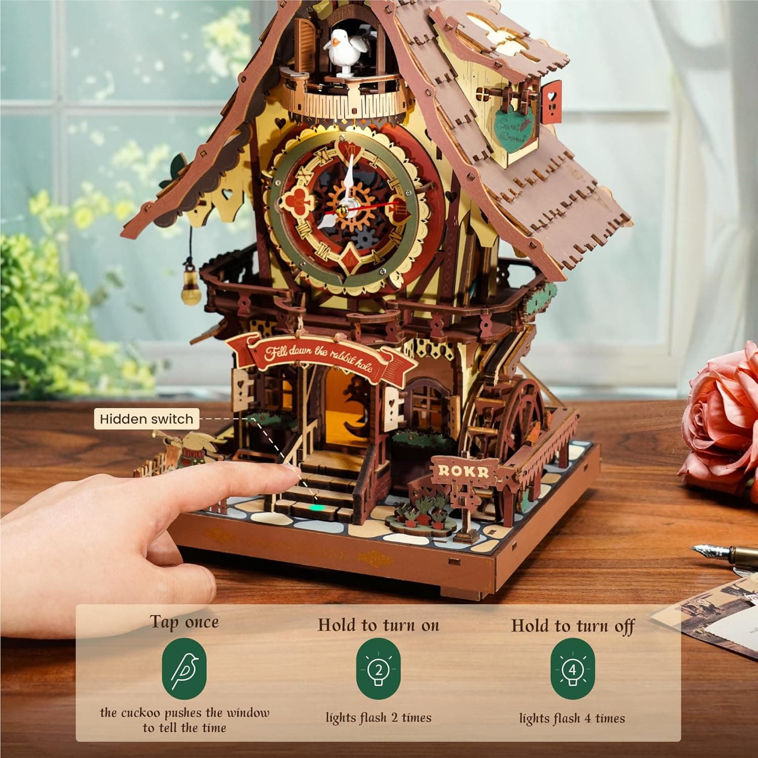 Assemble Your Own Magical Treehouse Cuckoo Clock - image 10