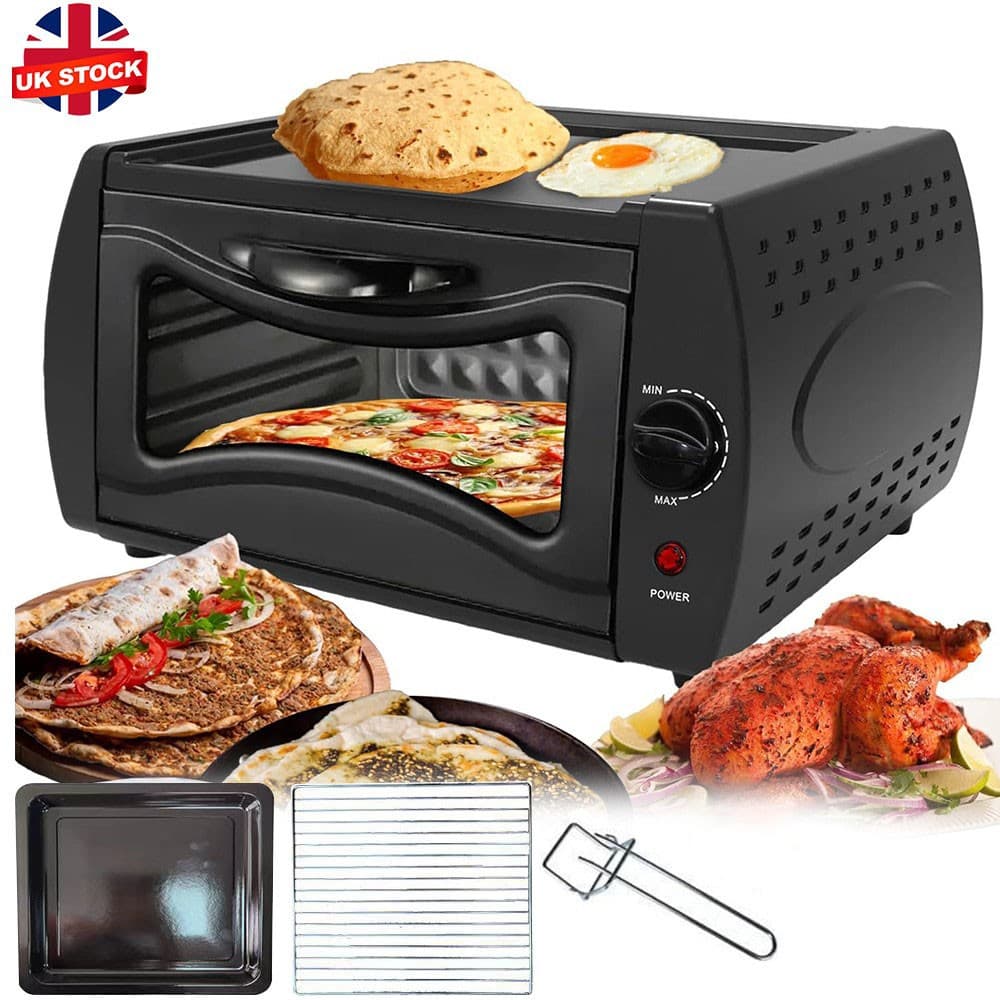 Master Authentic Flatbreads with the 2100W Mini Oven