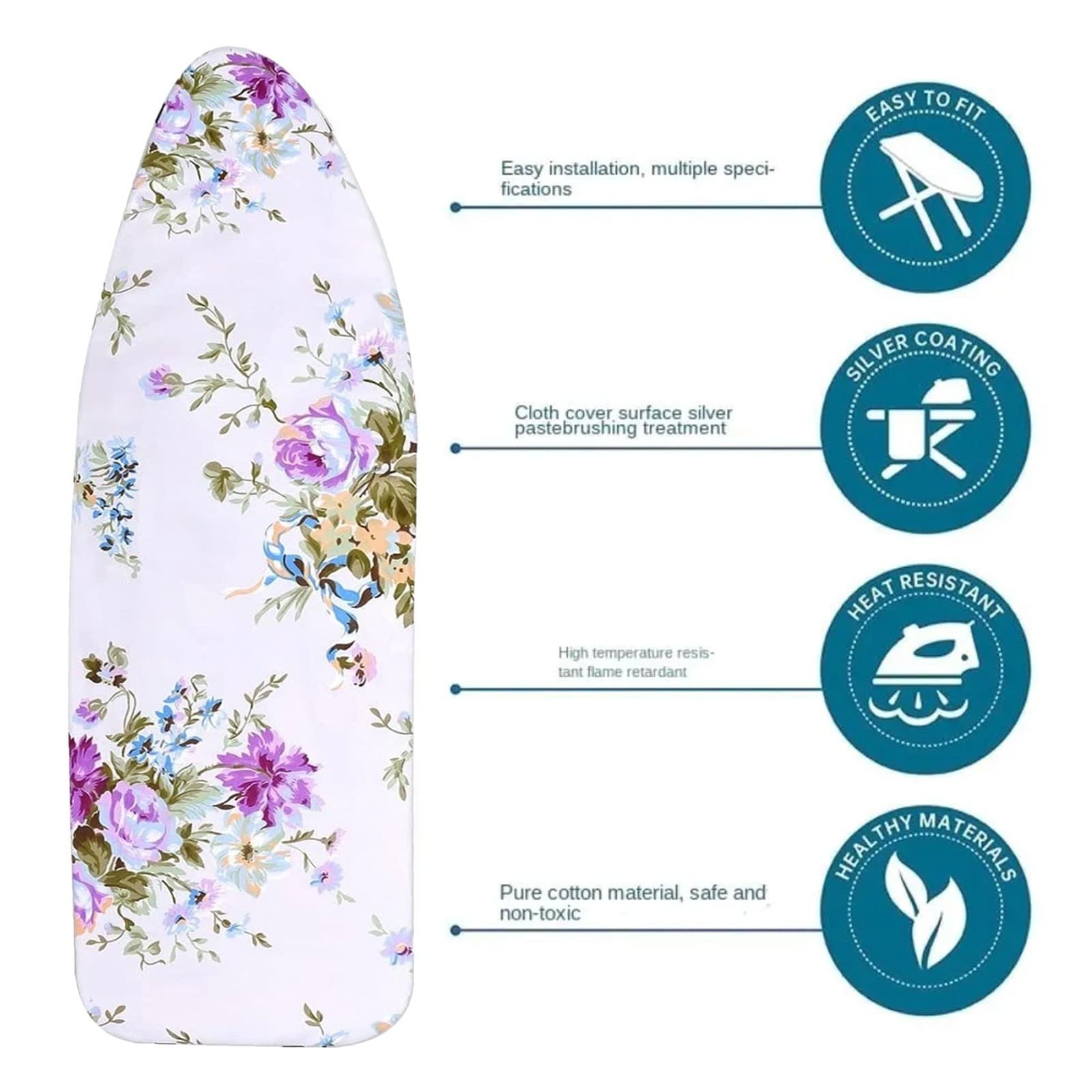 Transform Your Chores with This Luxury Cotton Ironing Cover