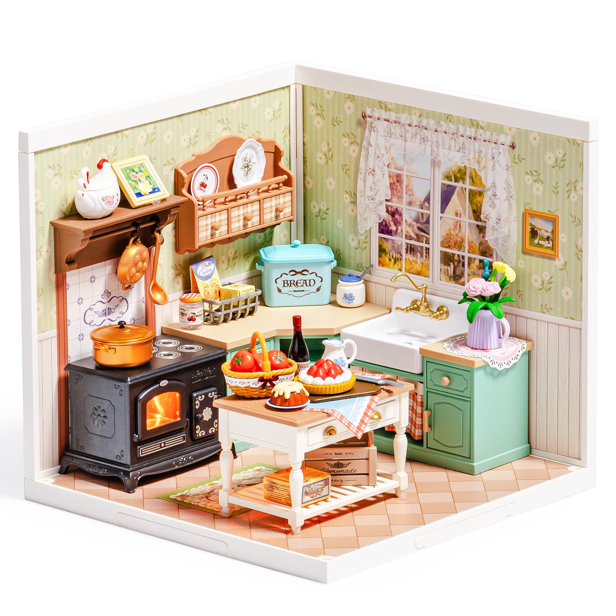 Transform Your Space with the Rolife Miniature Tea Room - image 31
