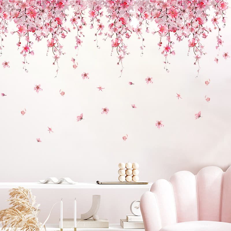 Transform Your Space with Self-Adhesive Floral Wall Stickers - image 4