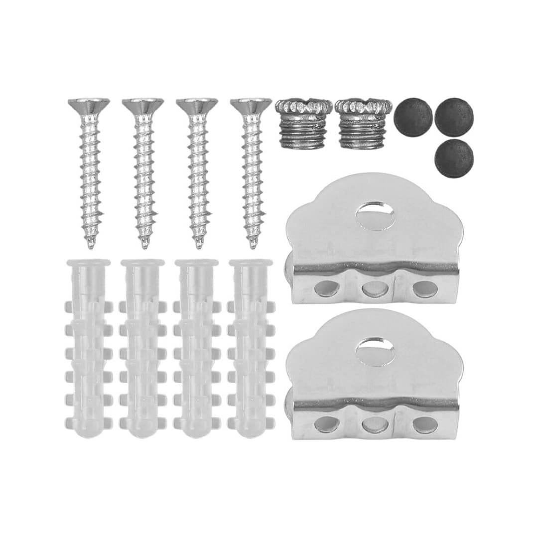 Wall-Mounted Glass Bathroom Shelf & Caddy - image 3