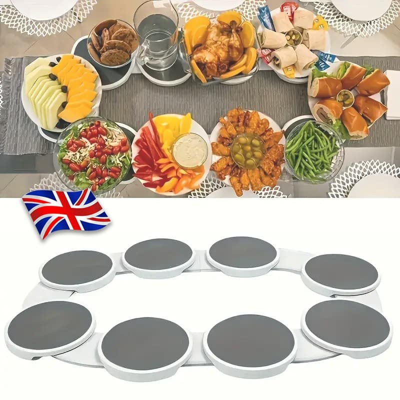Transform Your Dining with this 360° Rotating Serving Tray - image 6