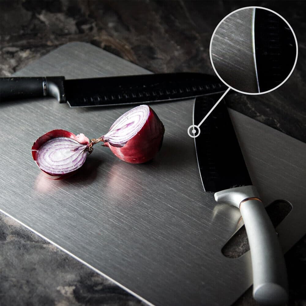 Transform Your Prep With This Double-Sided Steel Chopping Board - image 6