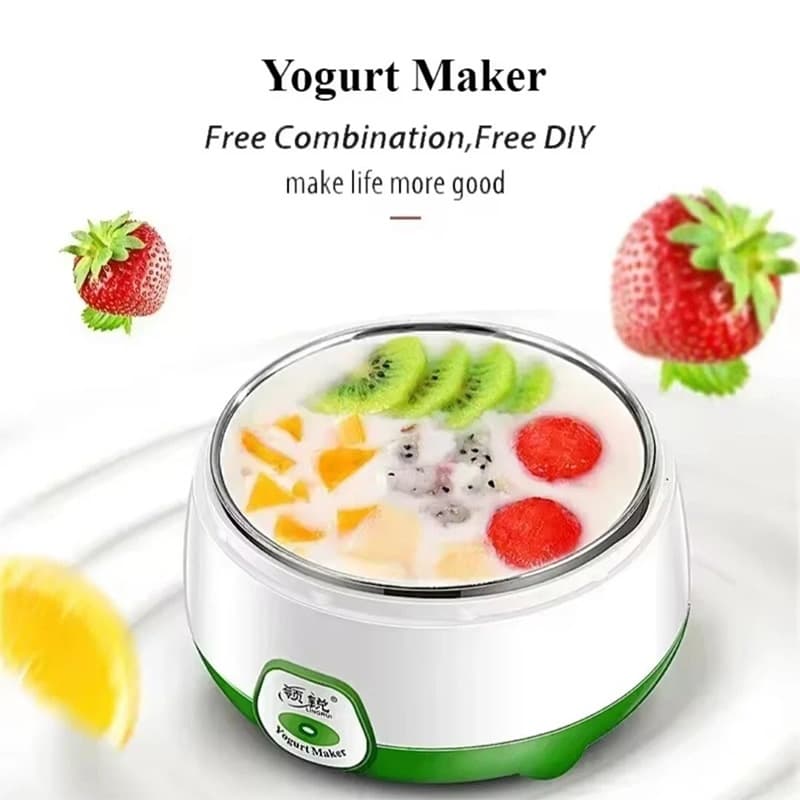 Effortless 1L Automatic Yogurt Maker for Fresh Homemade Dairy - image 2
