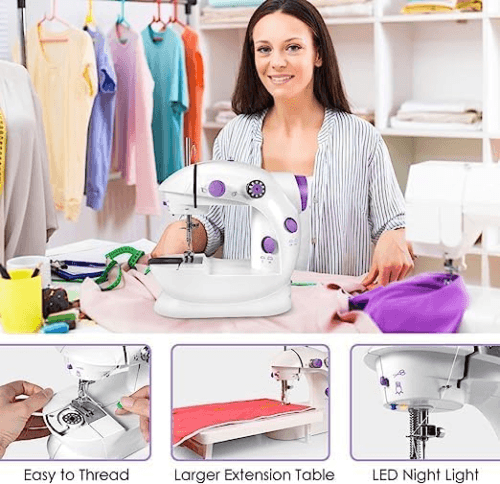 Transform Your Fabrics with this Portable Mini Sewing Machine - image 10
