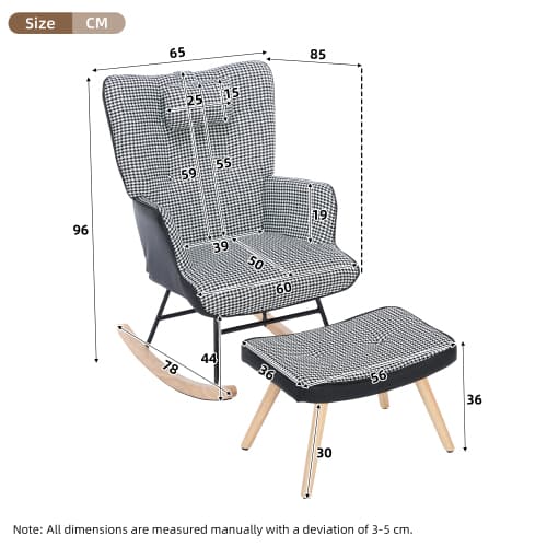 Relax in Style with Our Premium Teddy Rocking Chair - image 15
