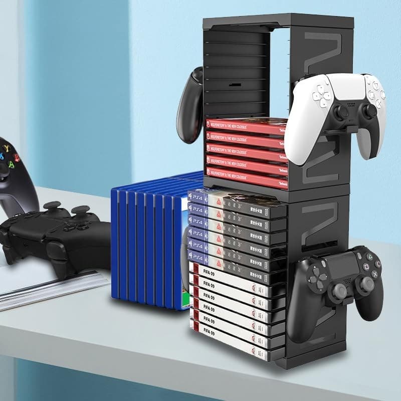 Organise Your Gaming Setup with this 24-Disc Storage Tower - image 8