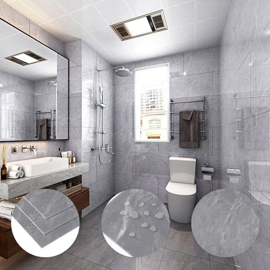 Effortlessly Transform Your Space with Marble Effect Wall Tiles - image 10