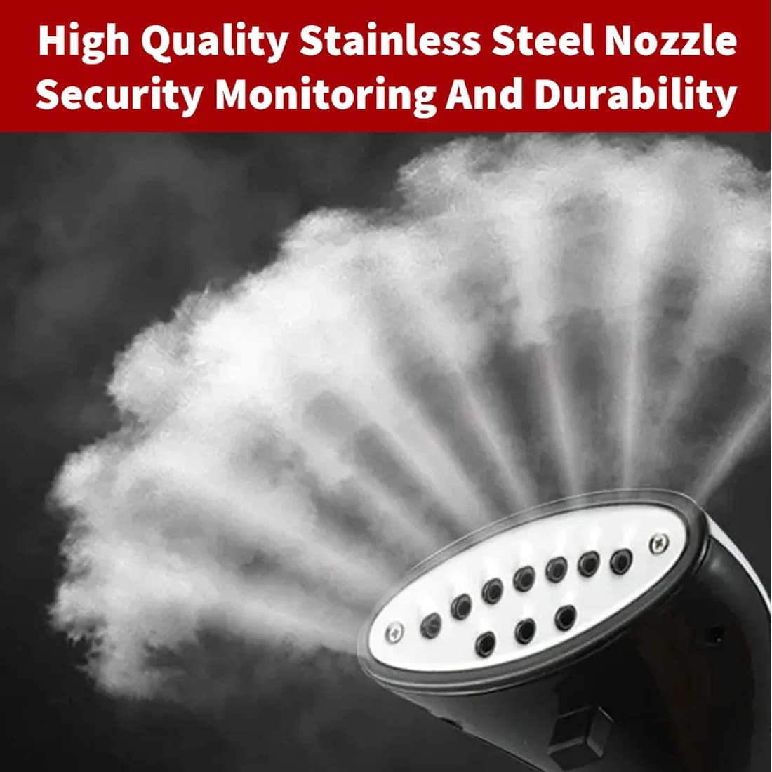 Effortless Crease Removal with This 1800W Upright Steamer - image 6