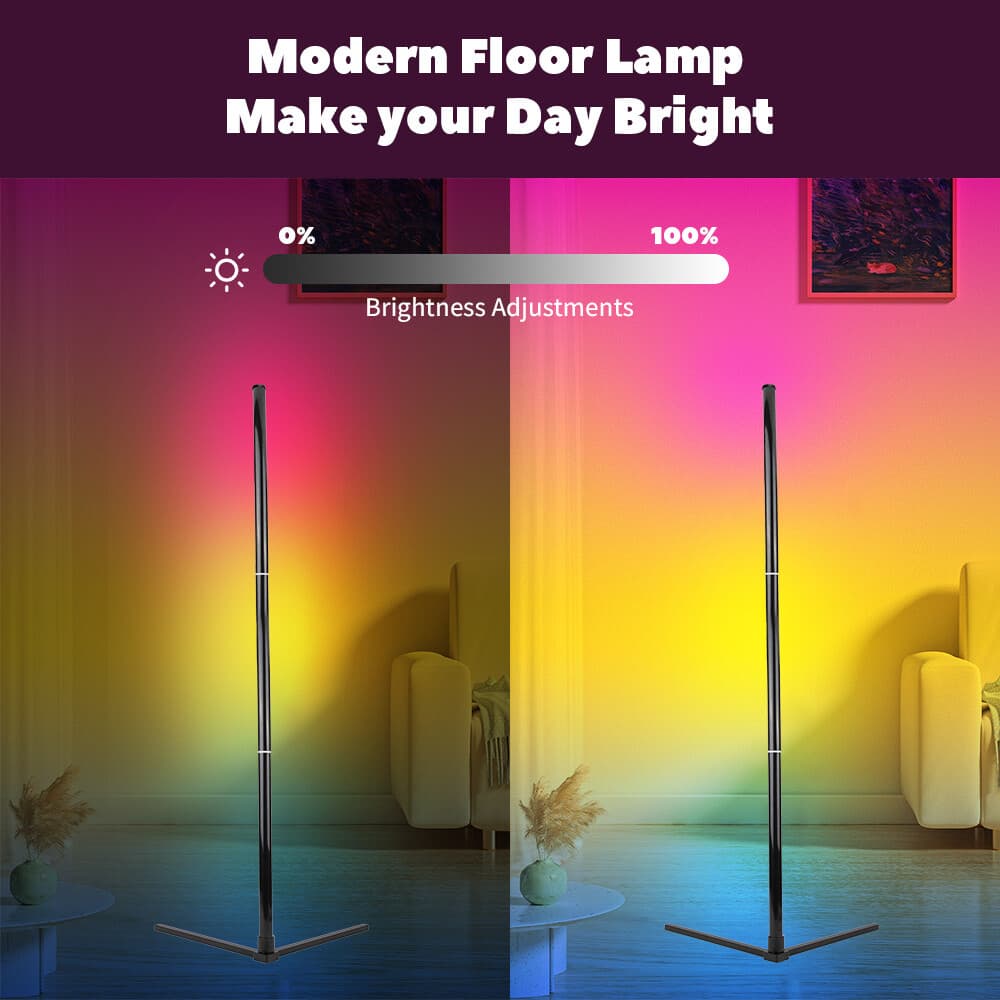 Transform Your Room With The Smart RGB LED Corner Lamp - image 11