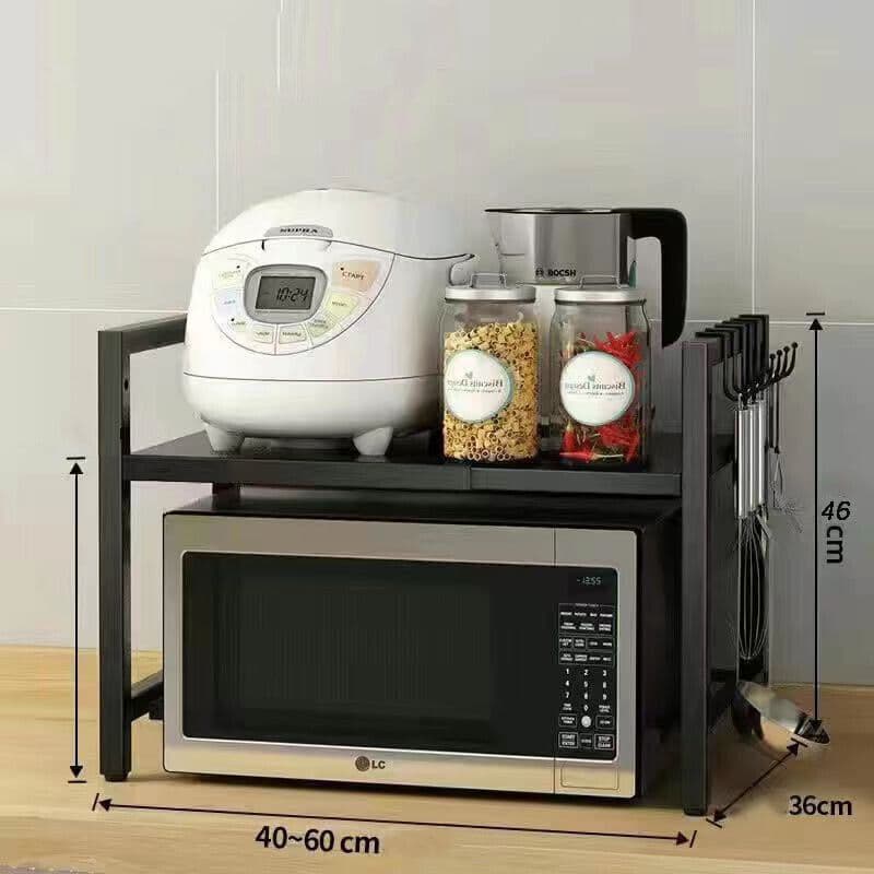 Maximise Worktop Space with this Extendable Microwave Rack - image 3