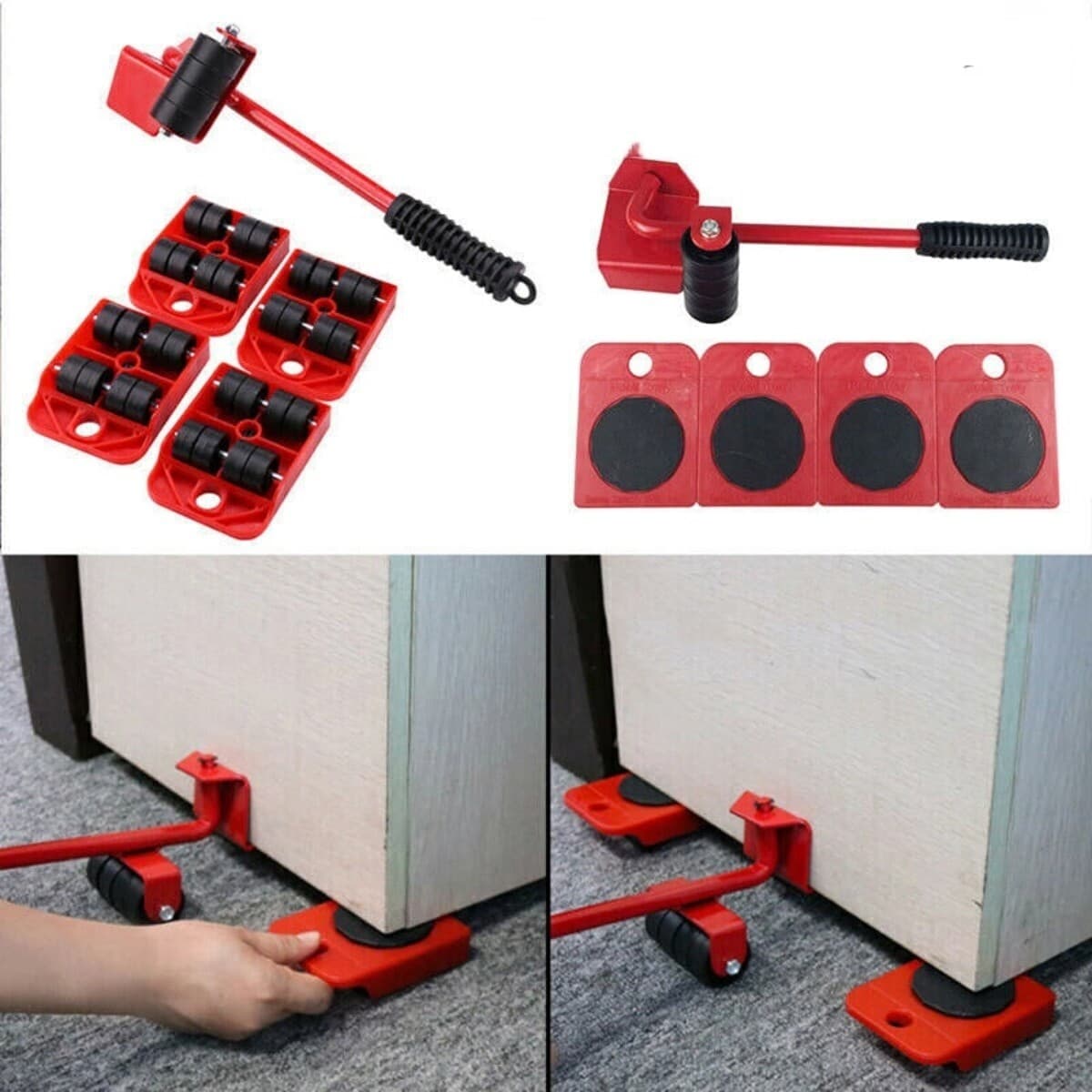Adjustable Handrail Bracket Kit in Black Stainless Steel - image 12