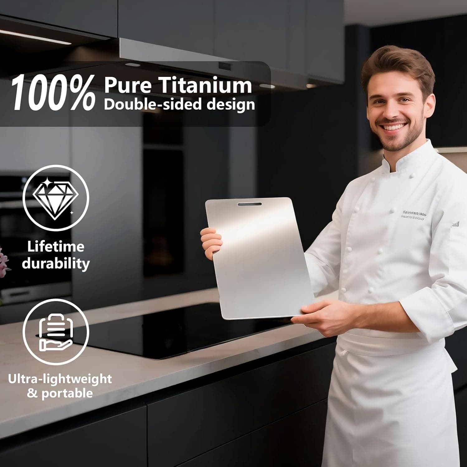 Grey Upholstered Single Bed (90x200cm) with Storage and LED Headboard - image 3