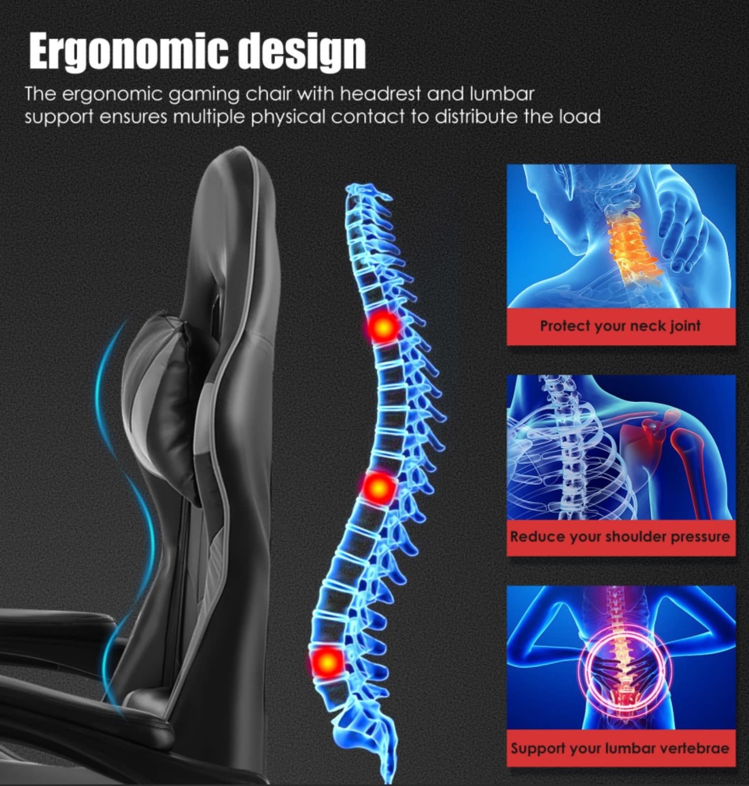 Premium Reclining Gaming Chair for Effortless Comfort - image 2